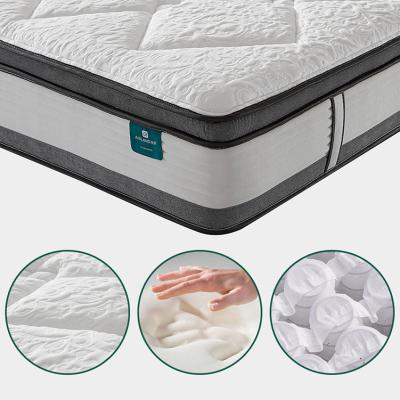 China New Customized Foldable Memory Foam Pocket Comfortable Breathable Slow Bound Freestanding Box Spring for sale