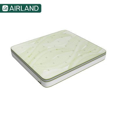 China Custom King Size Memory Foam Mattress Spring Bed High Quality Hybrid Air-Land Foldable Mattress In A Box for sale