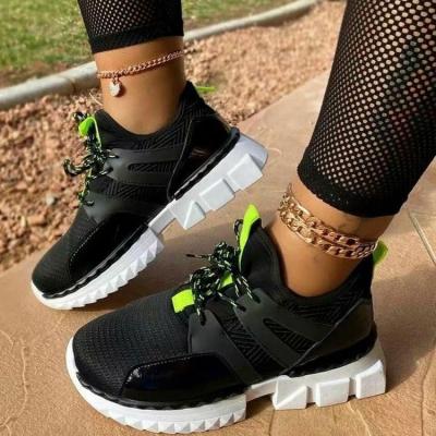 China Fashion\Comfortable\Durable\Breathable\Lighted Ladies Chunky Casual Women's Walking Sneakers Newest Trend Fashion for Women and Ladies for sale