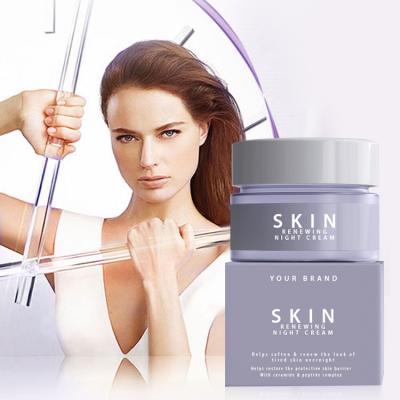 China Custom Facial Private Label Face Collagen Organic Skin Beauty Anti Aging Cream Whitening Moisturizer Whitening Face Cream for sale