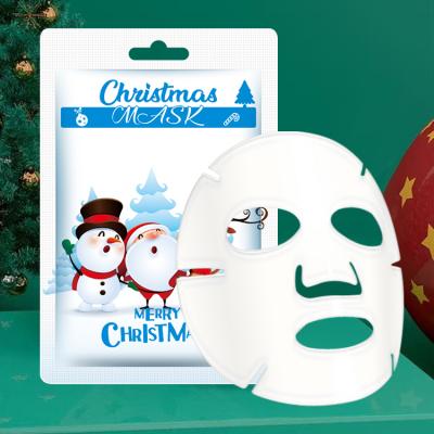 China Beauty Natural Organic Skin Care Fruit Plant Moisturizer Christmas Creativity Cosmetic Face Sheetmask Facial Mask Hydration Private Label for sale