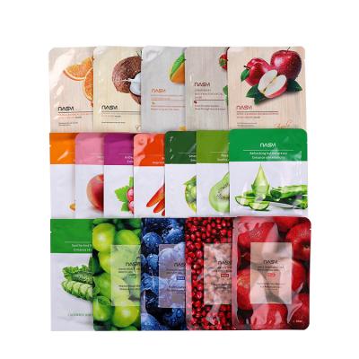 China Moisturizer OEM ODM Private Label Wrinkle Anti Moisturizing Cosmetic Fruits Facial Mask Sheet Skin Care for sale