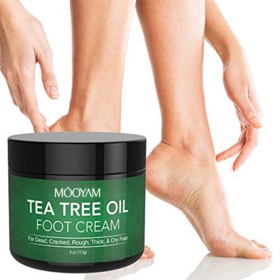 China Wholesale Hot Selling Private Label Foot Care Tea Tree Oil Moisturize Quick Relief Heel Foot Cream Dry Cracked Heels Feet for sale