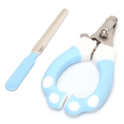 China Viable Pet Feeds Stabilized Stainless Steel Dog Cat Nail Cutter Nail Clipper Scissors for sale