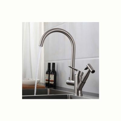 China Factory Direct Sale 304 Stainless Steel Kitchen Gooseneck Sink Faucet Thermostatic Faucet Faucet for sale