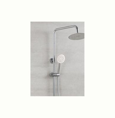 China With Hot Selling Thermostatic Slide Bar Brass Bathroom Shower Faucet Suit for sale