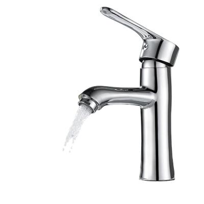 China Waterfall Thermostatic Hot Cold Mixer Household Faucets Brass Black Basin Wash Faucet for sale