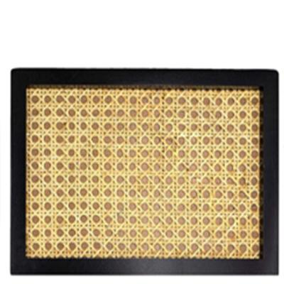 China Country Rattan Rectangular Hand Woven Modern Minimalistic Tray Design for sale