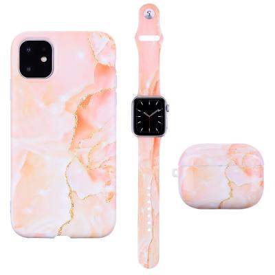 China 2021 New Unique Custom Marble Geometric Stripe IMD Phone Case For iPhone 12 Case Cover for sale