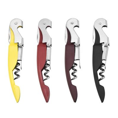 China Factory direct sales viable stainless steel corkscrew wine metal bottle red wine opener for sale