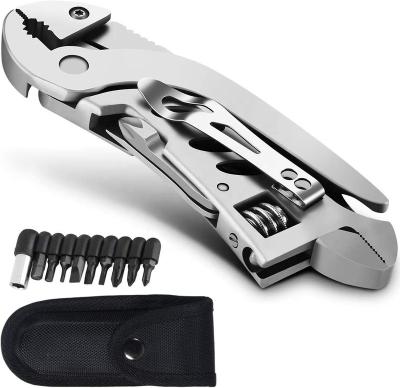 China Amazon Unrated Wholesale Hot Sale Customization Factory Portable Folding Multifunctional Adjustable Purpose Stainless Steel Multi Tool for sale