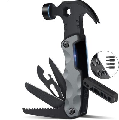 China Machinist Hammer Multitool Accessories Camping Stocking Stuffers13 In 1 Survival Multi Tools Hammer Christmas Cool Gadgets For Him for sale