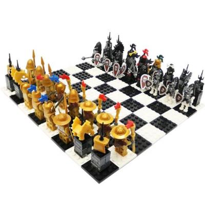 China 2021 New Beginners Enlightenment Diy Block Chess Puzzle Plastic Board For Children for sale