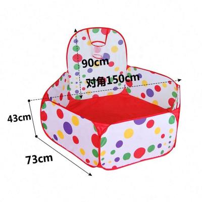 China 2021 Baby Toys Play Yard Basketball Hoop Park Ball Pit Pool 20*20*5cm for sale