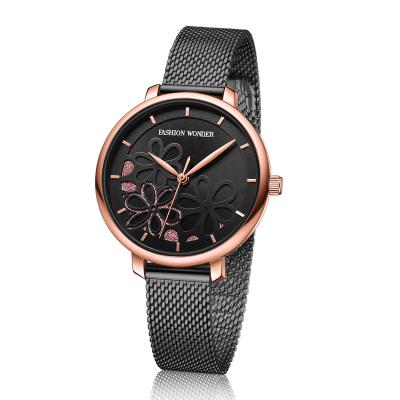 China Water Resistant New Arrival Design Dial Display Beautiful Personalized Quartz Wristwatch Watch Custom Simple Logo for sale