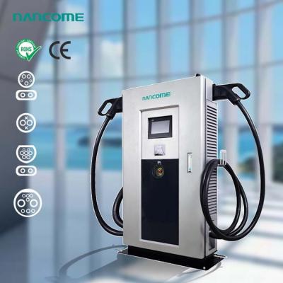 China commercial public 40kw 60kw CCS2 quick ev charger dc fast charger 120 kw with chademo for electric vehicles NCDL036002-001 for sale