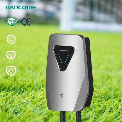 China AC Household Charging Wallbox Type1 2 AC Home EV Car Charger 7KW 11kw 22kw stations charging electric cars for sale