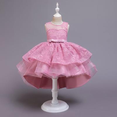 China 3-8 Years Old Little Kid Toddler Bridesmaid Summer Birthday Party Dress Costume Regular Princess Dress for sale