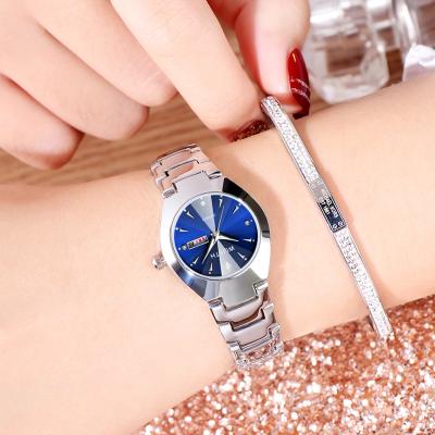 China WLISTH Date Brand Automatic Wrist Watch For Women Stainless Steel Luminous Mens Watches Water Proof for sale