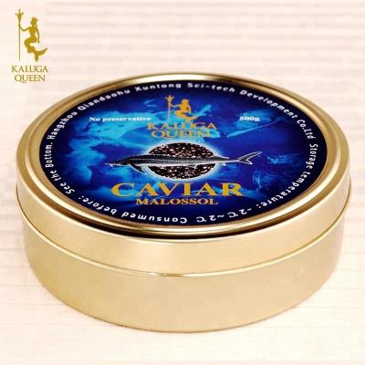 China KalugaQueen Imperial Malossal Kaluga Caviar Food of Fresh Fish Roe for sale