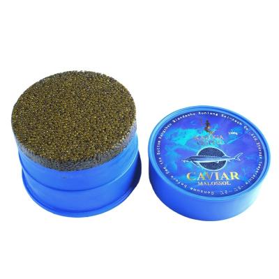 China Fresh caviar with cream is Malossal Kaluga imperial caviar for sale