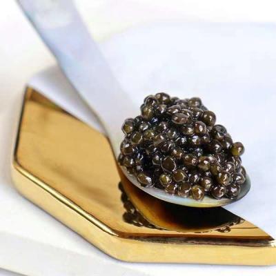 China Rarest fresh sturgeon caviar beluga caviar in the world, sushi is served with deep sea caviar for sale