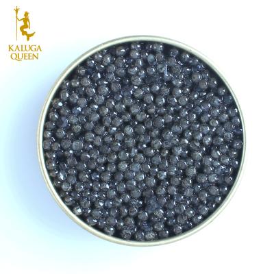 China Fresh Royal Imperial Ossetra, Acipenser Gueldenstaedtii, Gourmet Black Beluga Sturgeon Caviar cost for lunch for sale