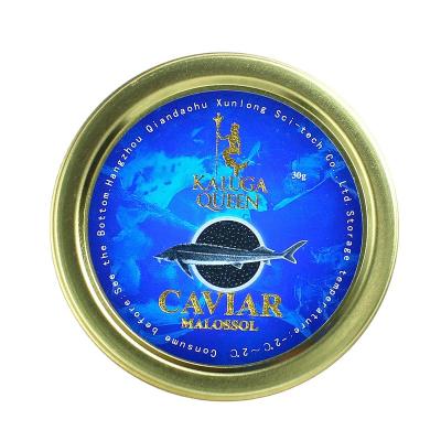 China 500g KalugaQueen Fresh High Grade Hybrid Sturgeon Caviar for sale