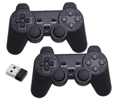 China 2.4g PC Plastic Wireless Dual Gamepad PS3 XBOX 360 Joystick BT Dual Vibration Wireless Game Controller for sale