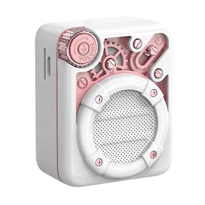 China No Divoom Espresso BT Portable Wireless Speaker with FM Radio and Mic Support 32G TF Card with Gift Package for Girl for sale