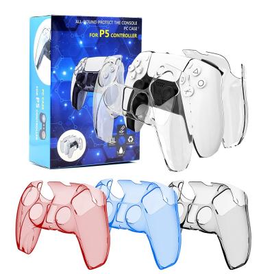 China PS5 Controller Gamepad Protective Shell Case Ultra-thin Crystal Skin Cover Case For SONY PlayStation 5 Protective for PlayStation 5 for sale