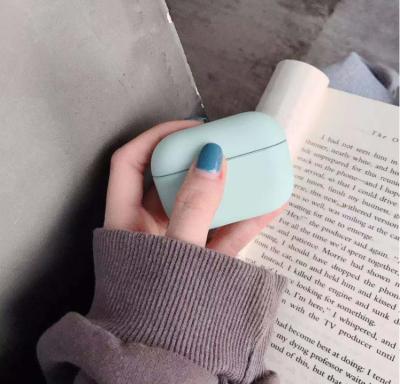 China For Earphone Case For Apple Airpods Pro Matte Sandstone Cute Candy Color Earphone Cover For Air Pods 3 Hard PC Fundas Shockproof Frosted Box for sale