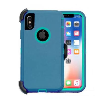 China With Clip For iPhone XR Defender Case , Defender Armor Case With Belt Clip Shockproof Case For iPhone XR for sale