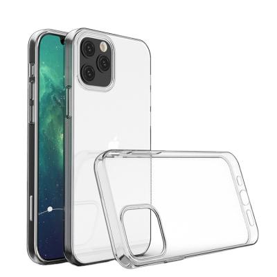 China Transparent For iPhone 12 2020 Case, Clear Transparent Shockproof Slim Fit TPU Flexible Soft Silicone Phone Bumper Case For iPhone 12 6.1