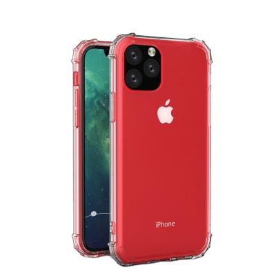 China Shockproof Case for iPhone 11 Pro, 4 Corners Transparent Clear Soft TPU Shockproof Pad Scratch-Resistant Cover for iPhone 11 Pro for sale