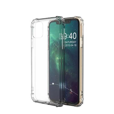 China Shockproof Case for iPhone 11 Pro Max Clear and Shockproof and Anti-drop Protection Transparent Case Designed for iPhone 11 Pro Max for sale