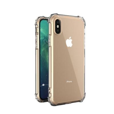 China Shockproof for iPhone Xs Clear Case, Anti-scratch Cover Shockproof Transparent Clear Bumper Case for iPhone Xs/X for sale