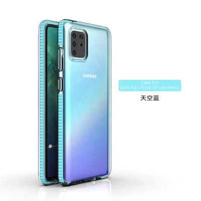 China Transparent Galaxy Note 10 Lite Case, China Phone Case Manufacturers Clear Slim Shockproof Protective Case For Samsung Galaxy Note 10 lite for sale