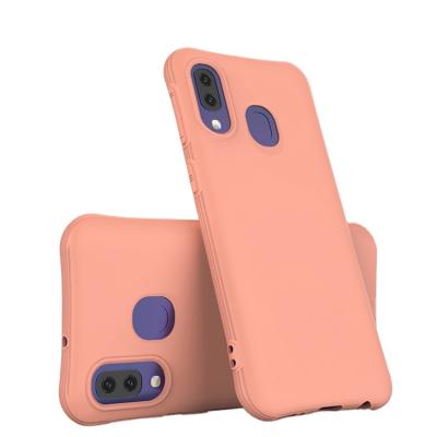 China Galaxy A40 Shockproof Case, Hot Sale 1.1mm TPU Candy Color Slim Soft Shockproof Full-body Protective Phone Case Cover For Samsung Galaxy A40 for sale