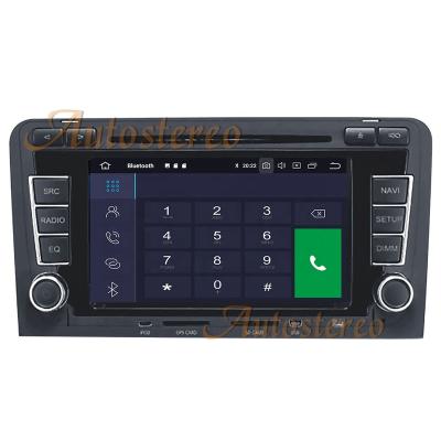 China Android 11 SDK PX5/PX6 Car Radio DVD Player GPS Navigation For Audi A3 2003-2013 Multimedia Player Unit ISP Auto Stereo Main Screen for sale