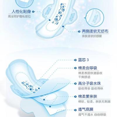 China Wings Breathable Extra Pad Making Machine Sanitary Napkin Manufacturing Cotton for sale