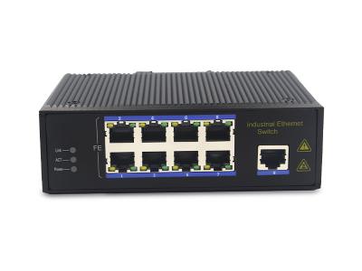 China 9 interruptor MSE1009 de Ethernet de los puertos 100Base-TX 100M Adaptive en venta