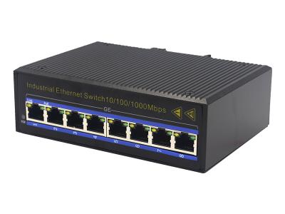 China Duplexfaser 3W 8 Port-1000Base-TX PoE-Schalter MSG1008P zu verkaufen