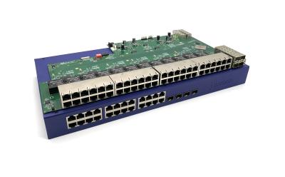 China interruptor SFP+ L3 MSG9448 CLI dos ethernet da gestão de 96W 206Gbps à venda