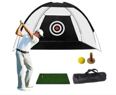 China Golf Practice Net Hitting Driving Golf Training Aids Chipping Net Hitting Mat For Indoor And Outdoor Practice In The Backyard 9161 for sale