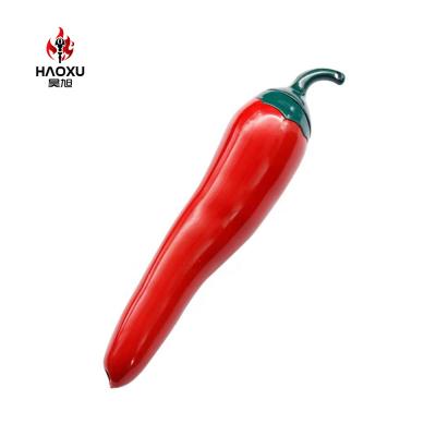 China Fashion and Novelty Creative Mini Chili Shaped Lighter,Wholesale Promotion Funny Inflatable Butane Gas Open Flame Cigarette Lighter for sale