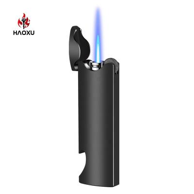 China Custom Multifunction Refillable Windproof Lighter Butane Jet Torch Lighter With Bottle Opener,Windproof Touch Wholesale Cigar Jet Flint Lighter for sale