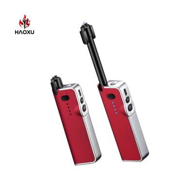 China USB Rechargeable BBQ Lighter USB Pulse Ignition Kitchen Candle BBQ Windproof Arc Lighter, Extension Type Electric Lighter Camping Wholesale for sale