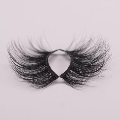 China 100% Natural Mink Lashes 25mm Eyelash Extension 3d Mink Lashes Long Strands for sale