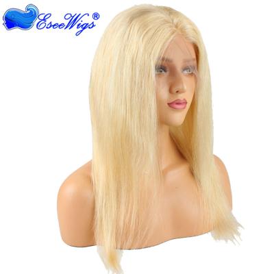 China Straight Wave #613 Natural Color Brazilian Remy Human Hair Lace Closure Headband 360 Lace Band for sale